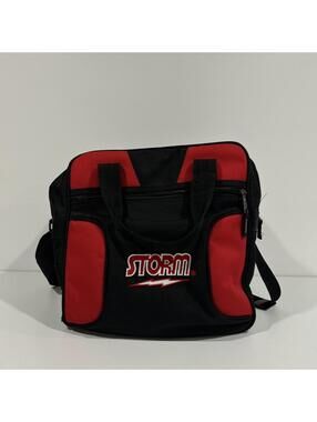 Storm 1 Ball Single Solo Tote Bowling Bag Red New